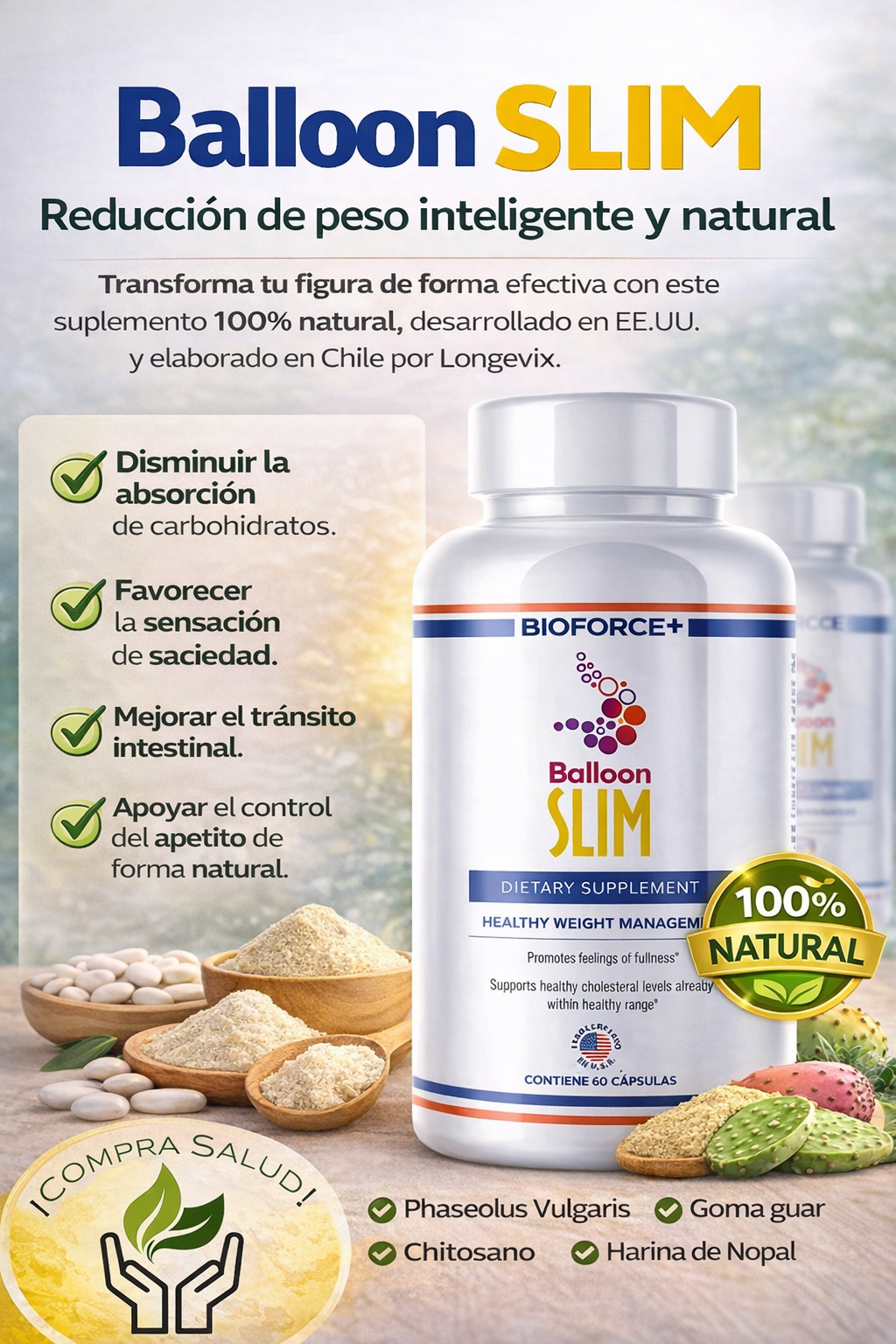 Balloon slim Longevix 60 caps